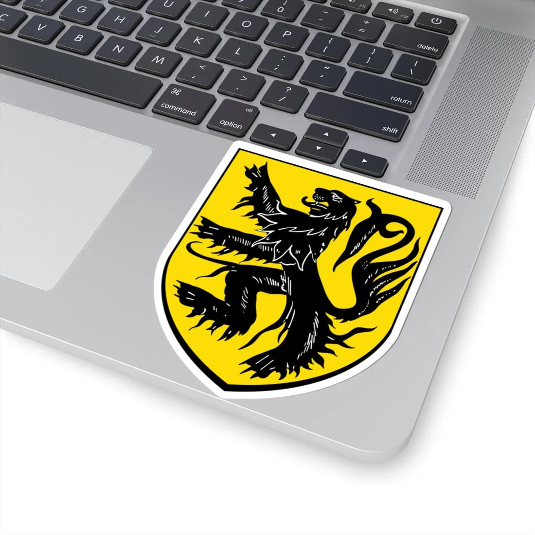 LUX Dudelange COA (Luxembourg) (Coat of Arms) STICKER Vinyl Kiss-Cut Decal - The Sticker Space