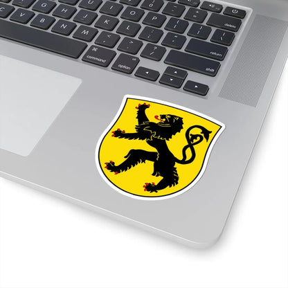 LUX Dudelange incorrect COA (Luxembourg) (Coat of Arms) STICKER Vinyl Kiss-Cut Decal - The Sticker Space