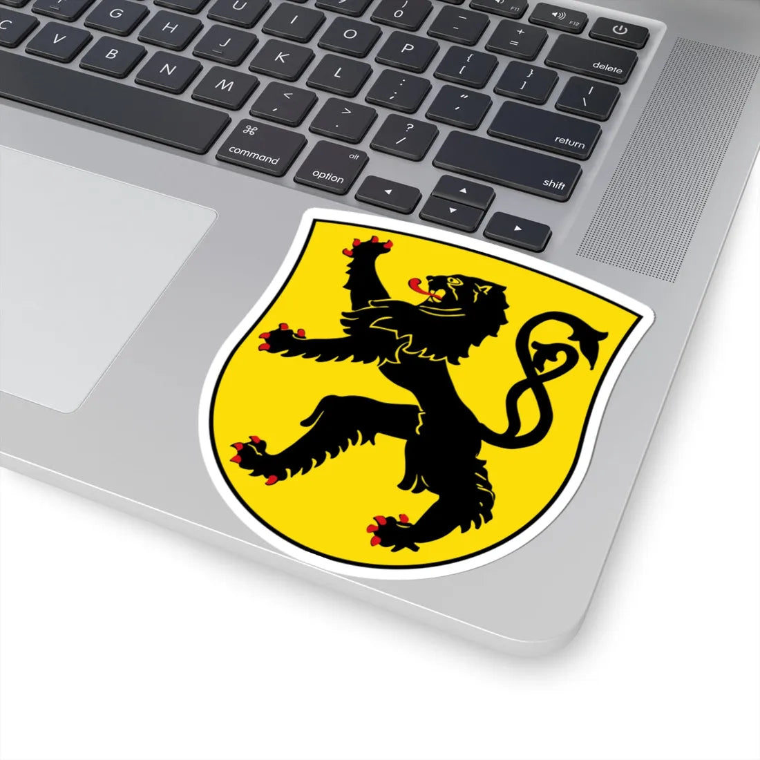 LUX Dudelange incorrect COA (Luxembourg) (Coat of Arms) STICKER Vinyl Kiss-Cut Decal - The Sticker Space