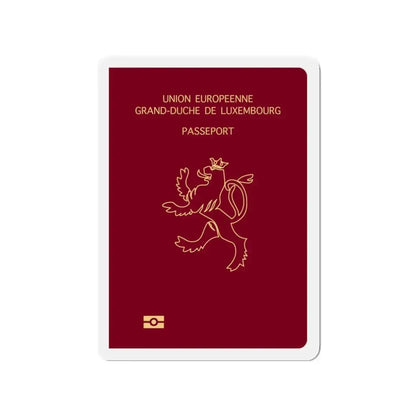 Luxembourg Passport - Refrigerator Magnet 3 Inch - The Sticker Space