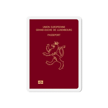 Luxembourg Passport - Refrigerator Magnet - The Sticker Space