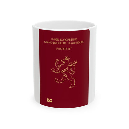 Luxembourg Passport - White Coffee Mug