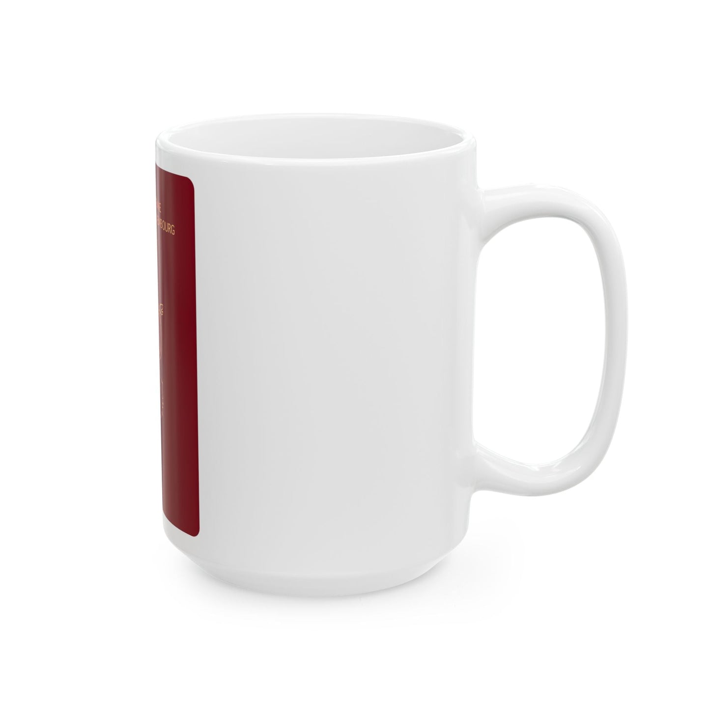 Luxembourg Passport - White Coffee Mug