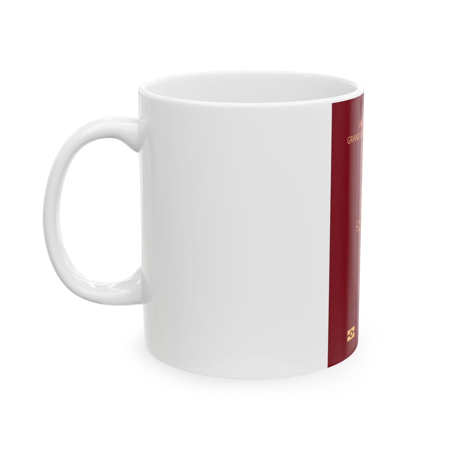 Luxembourg Passport - White Coffee Mug