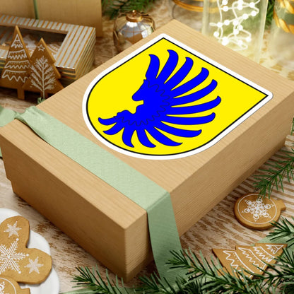 Luzein Kreis wappen (Switzerland) (Coat of Arms) STICKER Vinyl Kiss-Cut Decal - The Sticker Space