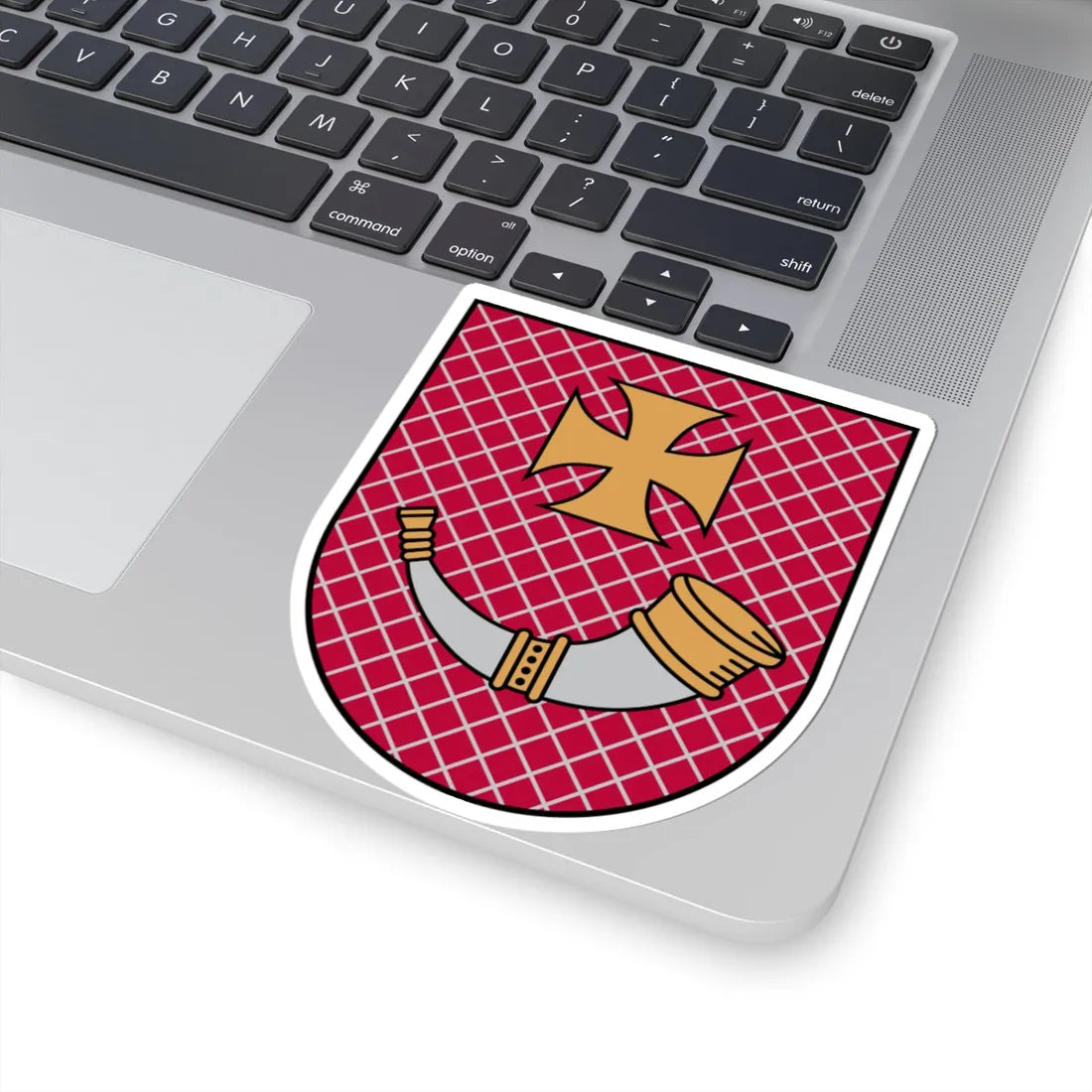 LVA Ventspils COA (Latvia) (Coat of Arms) STICKER Vinyl Kiss-Cut Decal - The Sticker Space