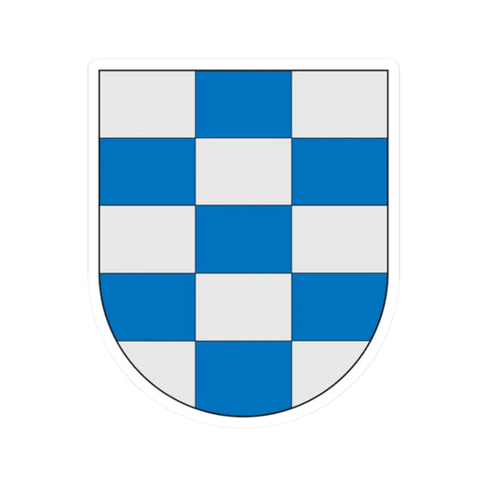 Álvarez de Toledo (Portugal) (Coat of Arms) STICKER Vinyl Kiss-Cut Decal 2 Inch White - The Sticker Space