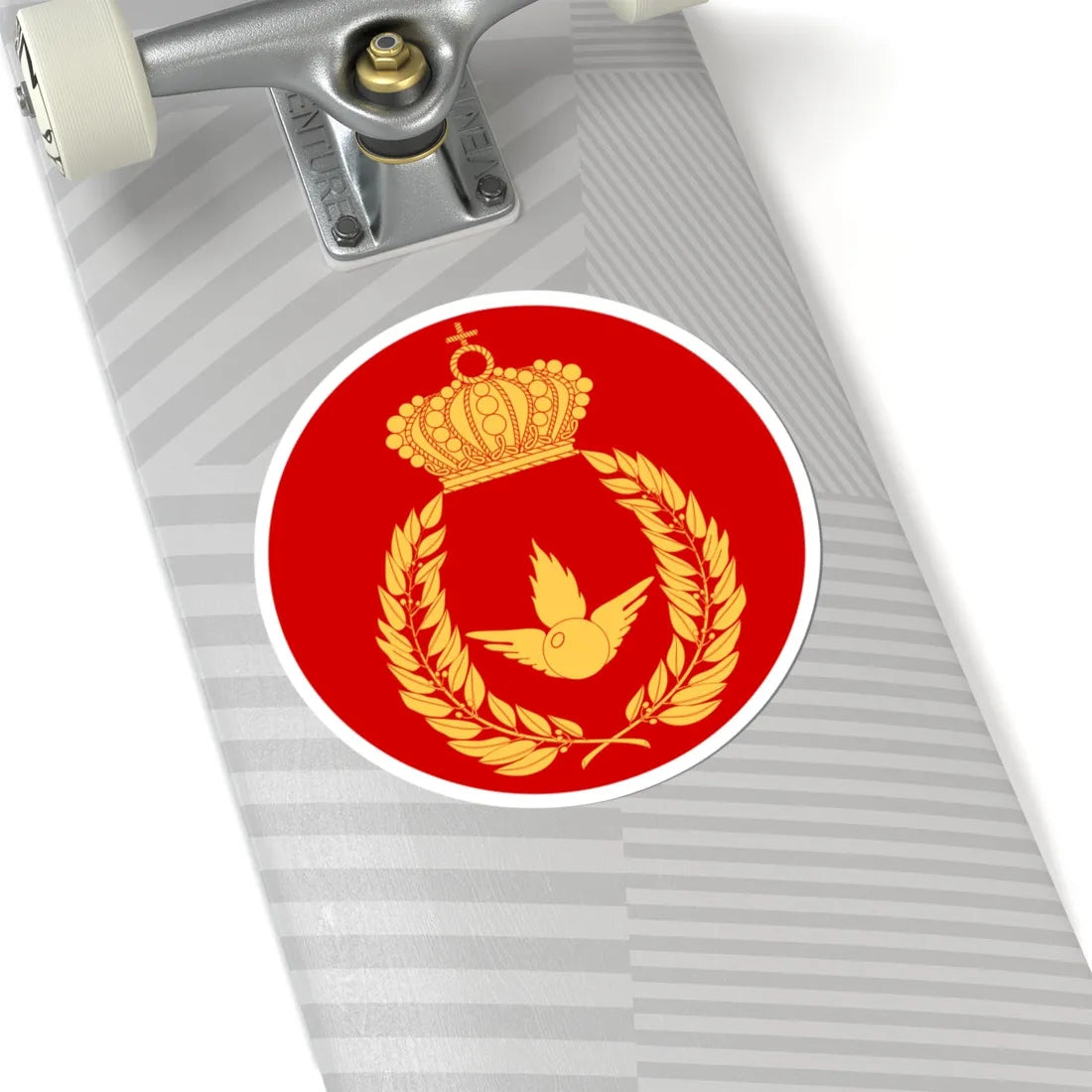 LvKAS vapen (Sweden) (Coat of Arms) STICKER Vinyl Kiss-Cut Decal - The Sticker Space