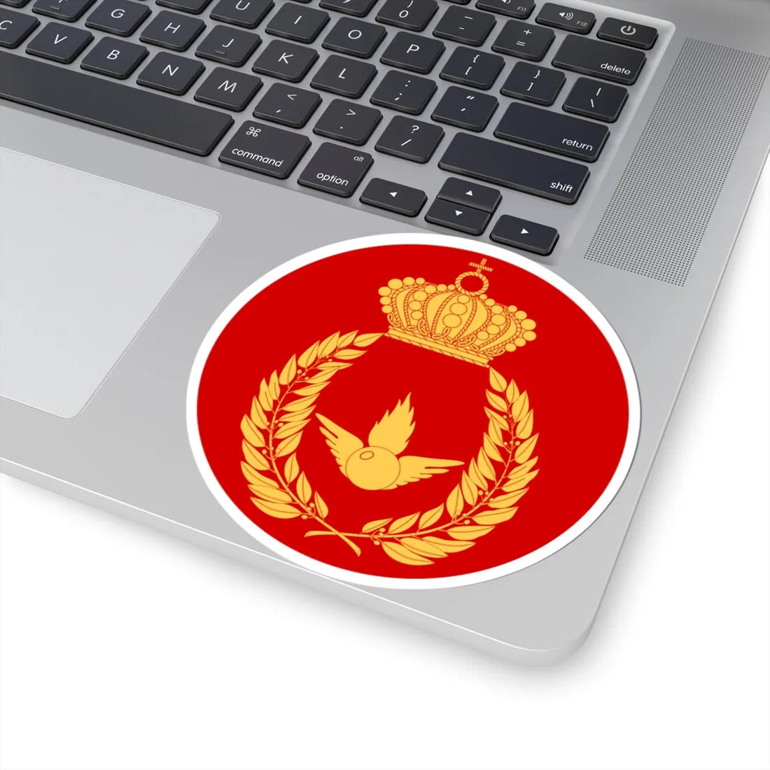 LvKAS vapen (Sweden) (Coat of Arms) STICKER Vinyl Kiss-Cut Decal - The Sticker Space