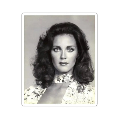 Lynda Carter #235 (Vintage Female Icon) STICKER Vinyl Kiss-Cut Decal 6 Inch White - The Sticker Space
