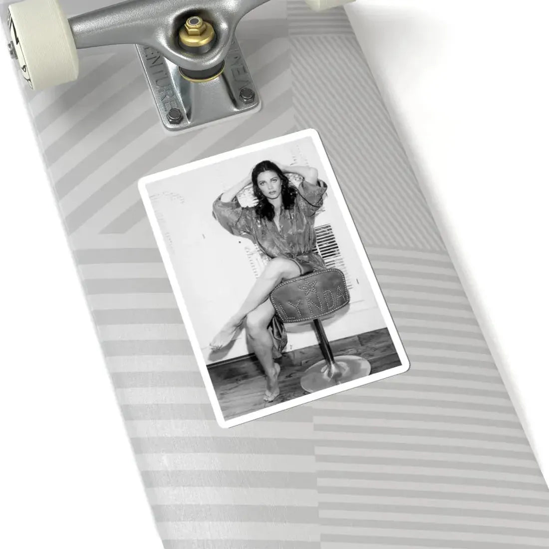 Lynda Carter #252 (Vintage Female Icon) STICKER Vinyl Kiss-Cut Decal - The Sticker Space