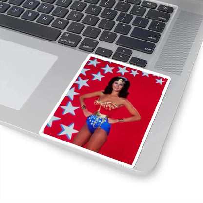 Lynda Carter #253 (Vintage Female Icon) STICKER Vinyl Kiss-Cut Decal - The Sticker Space