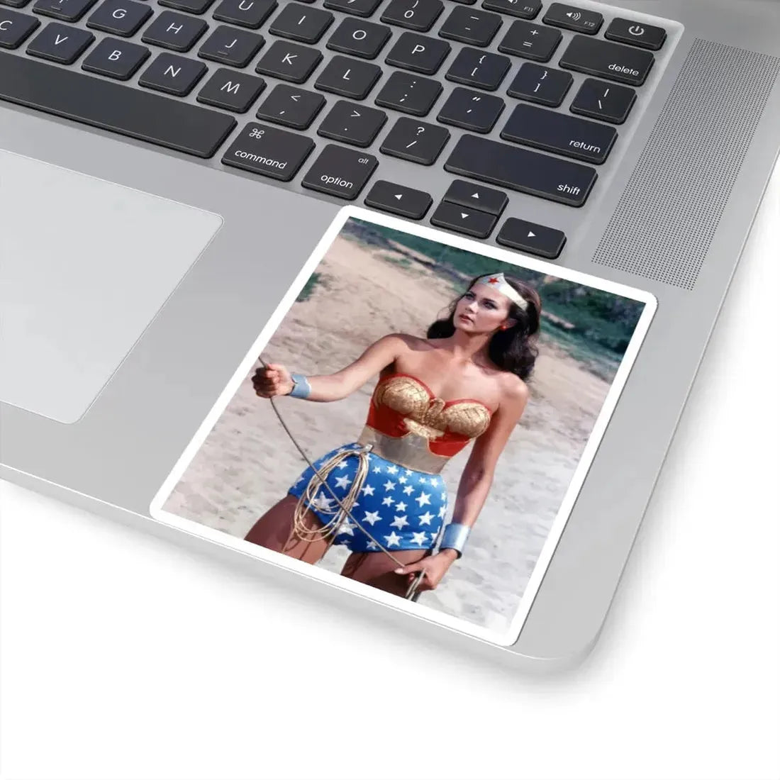 Lynda Carter #257 (Vintage Female Icon) STICKER Vinyl Kiss-Cut Decal - The Sticker Space