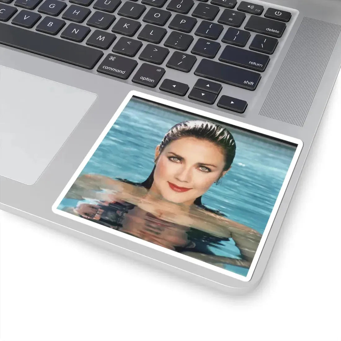 Lynda Carter #261 (Vintage Female Icon) STICKER Vinyl Kiss-Cut Decal - The Sticker Space