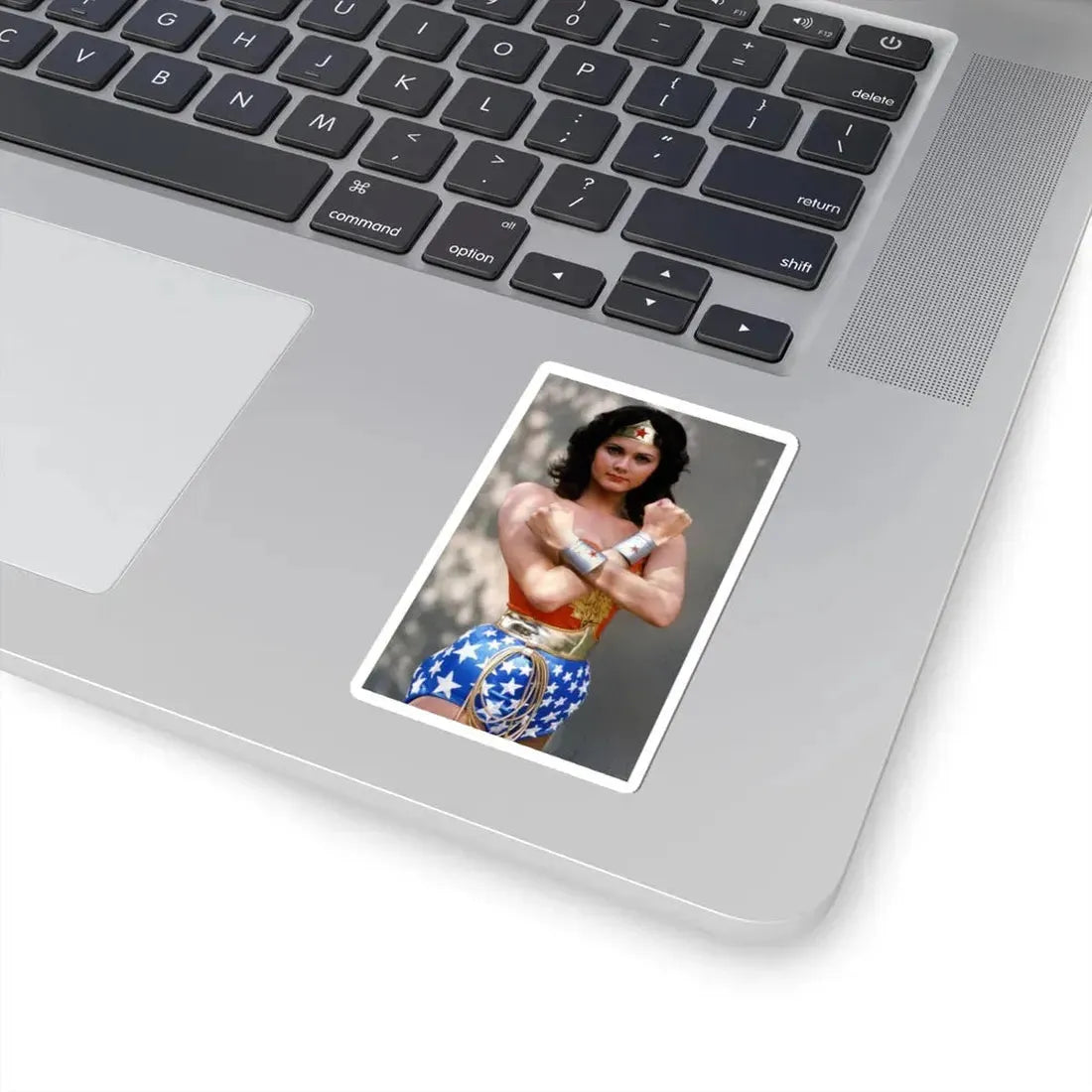 Lynda Carter #263 (Vintage Female Icon) STICKER Vinyl Kiss-Cut Decal - The Sticker Space