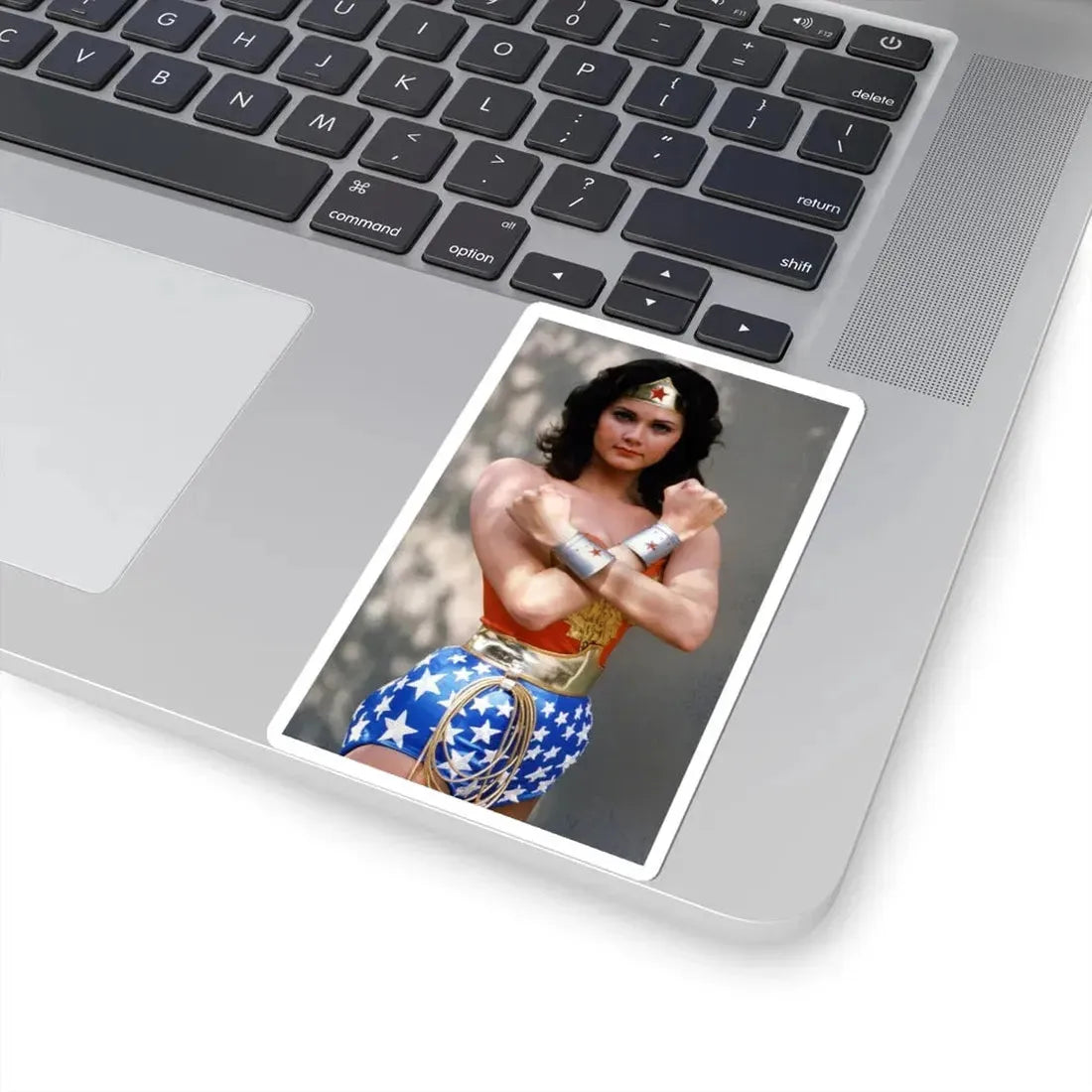 Lynda Carter #263 (Vintage Female Icon) STICKER Vinyl Kiss-Cut Decal - The Sticker Space