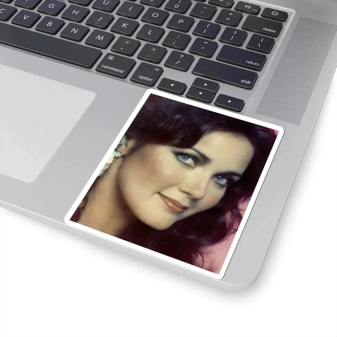 Lynda Carter #268 (Vintage Female Icon) STICKER Vinyl Kiss-Cut Decal - The Sticker Space