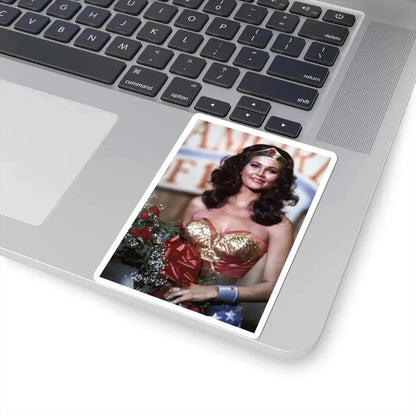 Lynda Carter #269 (Vintage Female Icon) STICKER Vinyl Kiss-Cut Decal - The Sticker Space