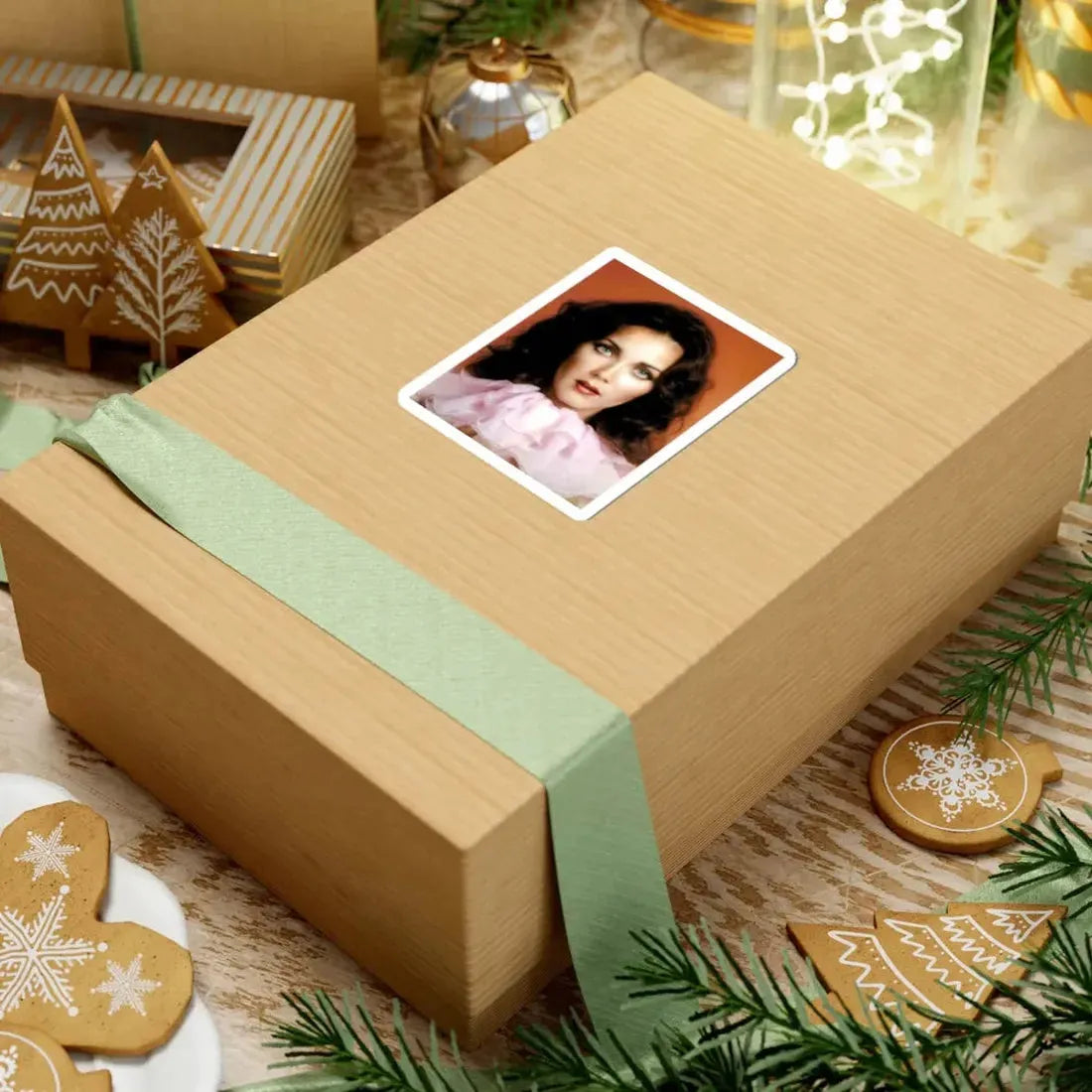 Lynda Carter #278 (Vintage Female Icon) STICKER Vinyl Kiss-Cut Decal - The Sticker Space