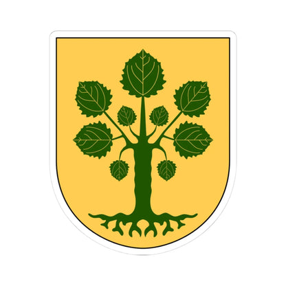 Lysing vapen (Sweden) (Coat of Arms) STICKER Vinyl Kiss-Cut Decal 3 Inch White - The Sticker Space