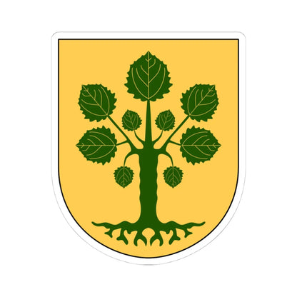 Lysing vapen (Sweden) (Coat of Arms) STICKER Vinyl Kiss-Cut Decal 4 Inch White - The Sticker Space