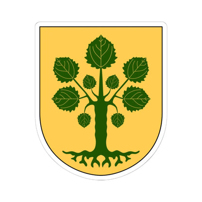 Lysing vapen (Sweden) (Coat of Arms) STICKER Vinyl Kiss-Cut Decal 6 Inch White - The Sticker Space