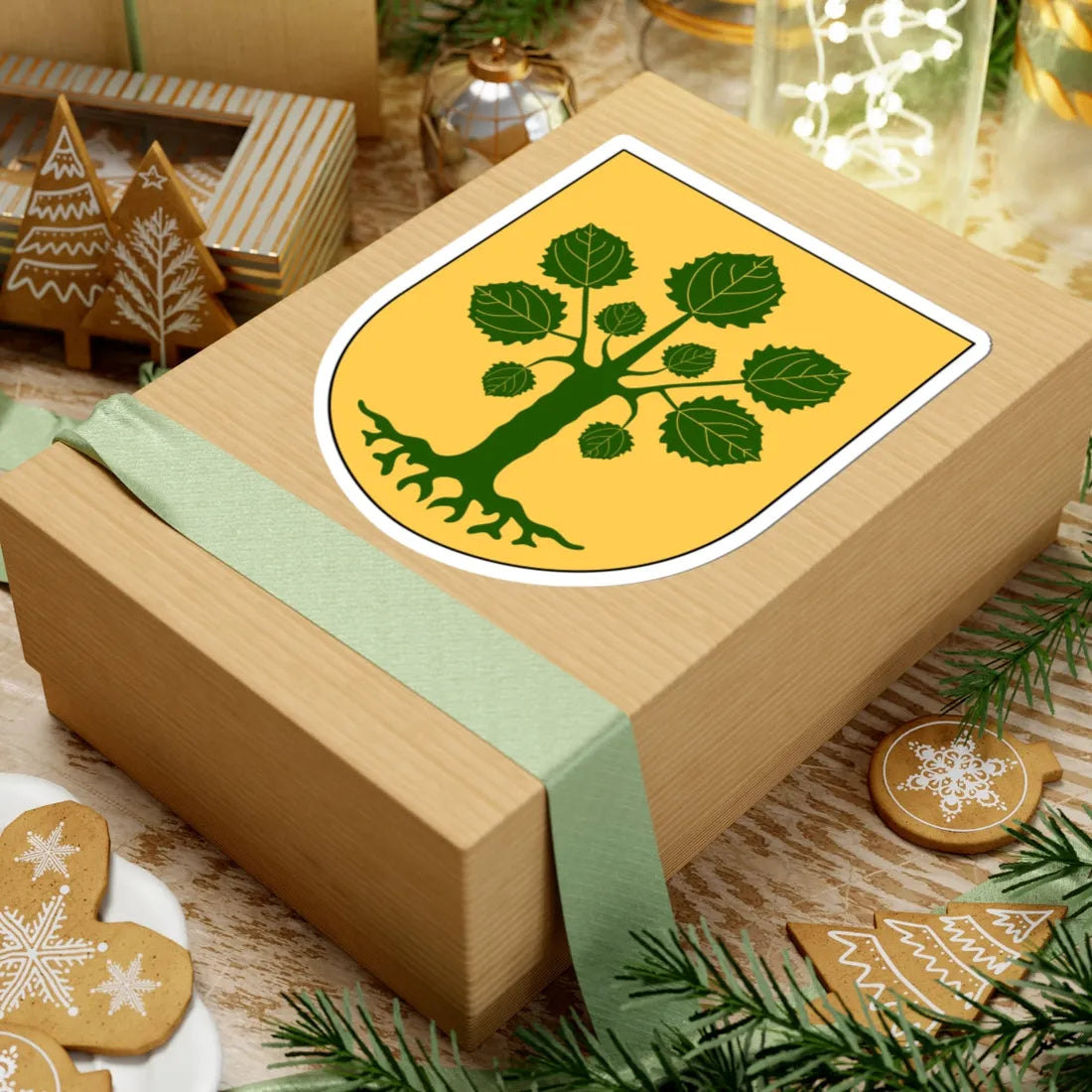 Lysing vapen (Sweden) (Coat of Arms) STICKER Vinyl Kiss-Cut Decal - The Sticker Space