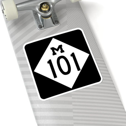 M-101 (Michigan) (Road Sign) STICKER Vinyl Kiss-Cut Decal - The Sticker Space