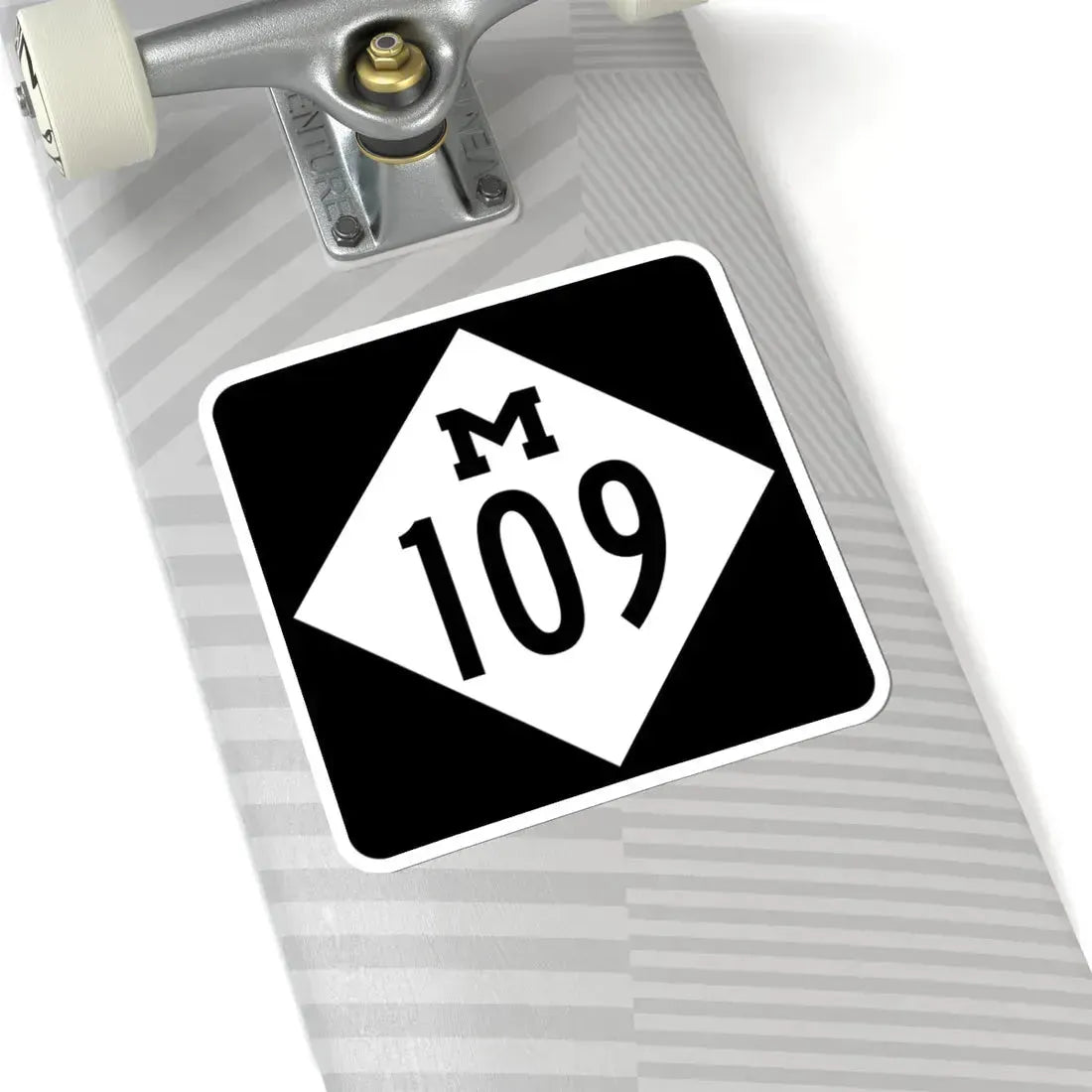 M-109 (Michigan) (Road Sign) STICKER Vinyl Kiss-Cut Decal - The Sticker Space