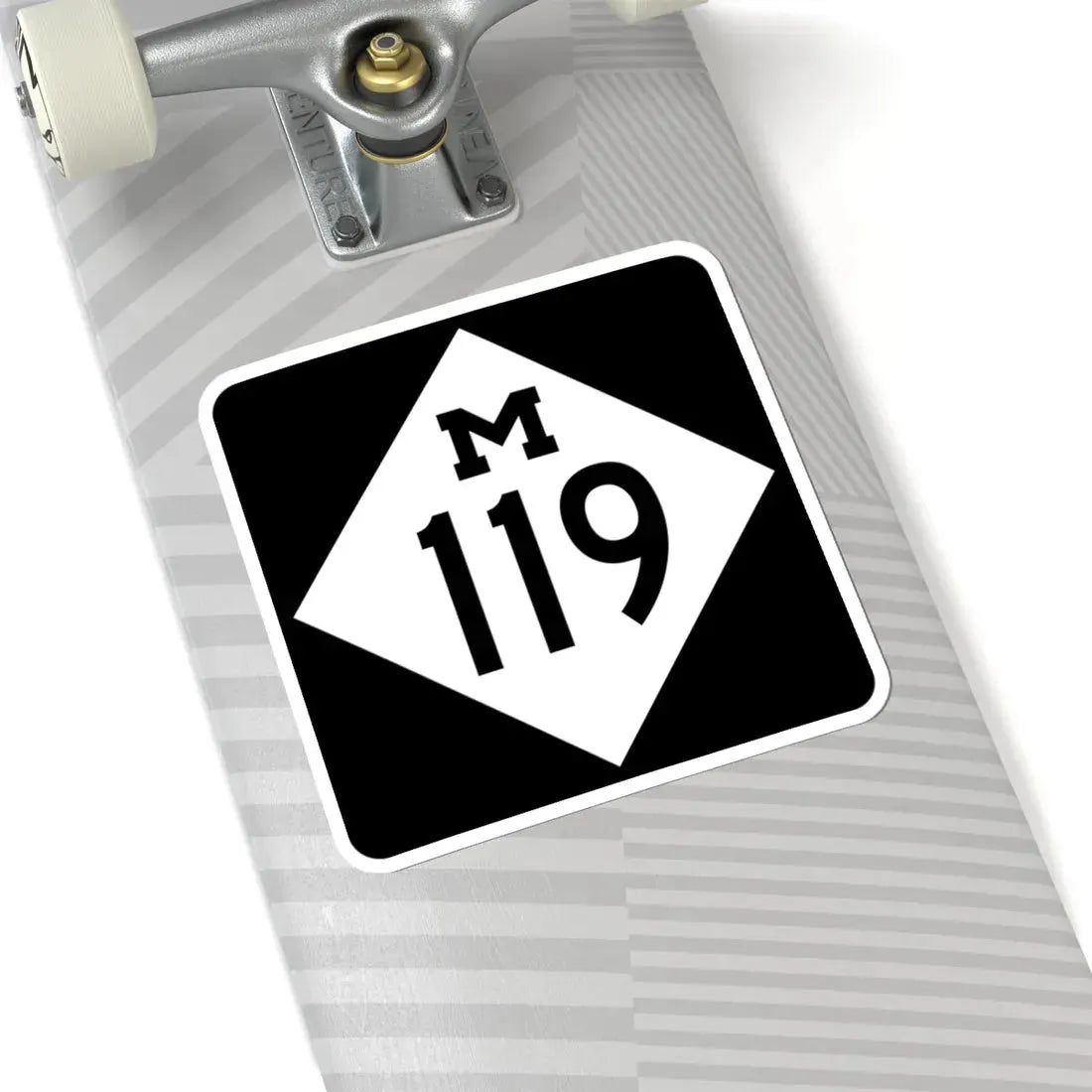 M-119 (Michigan) (Road Sign) STICKER Vinyl Kiss-Cut Decal - The Sticker Space
