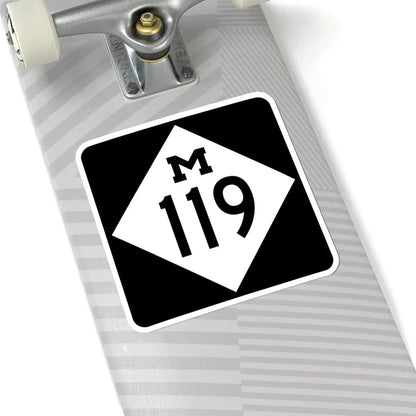 M-119 (Michigan) (Road Sign) STICKER Vinyl Kiss-Cut Decal - The Sticker Space