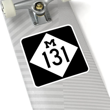M-131 (Michigan) (Road Sign) STICKER Vinyl Kiss-Cut Decal - The Sticker Space