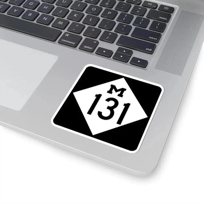M-131 (Michigan) (Road Sign) STICKER Vinyl Kiss-Cut Decal - The Sticker Space