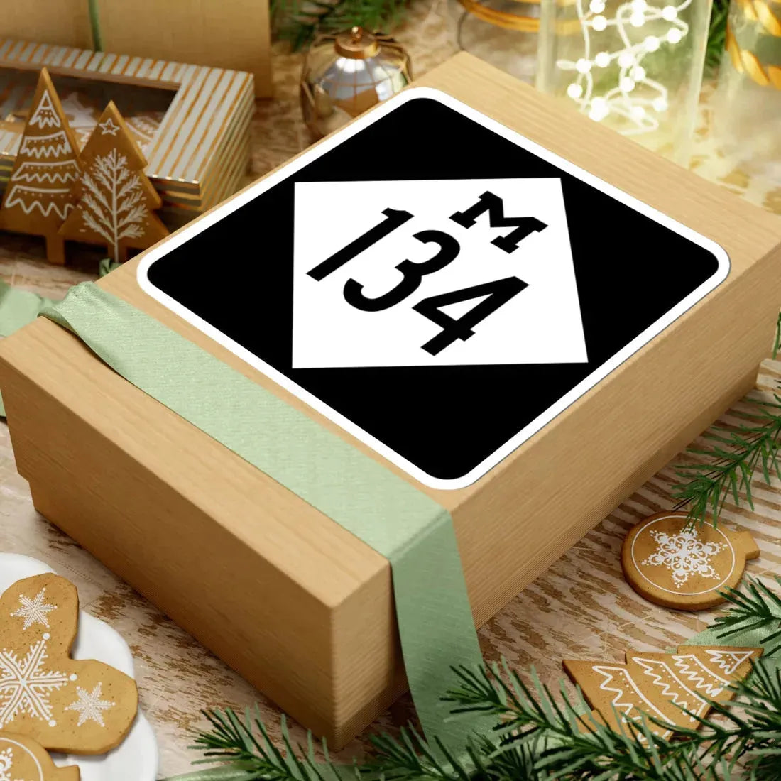 M-134 (Michigan) (Road Sign) STICKER Vinyl Kiss-Cut Decal - The Sticker Space