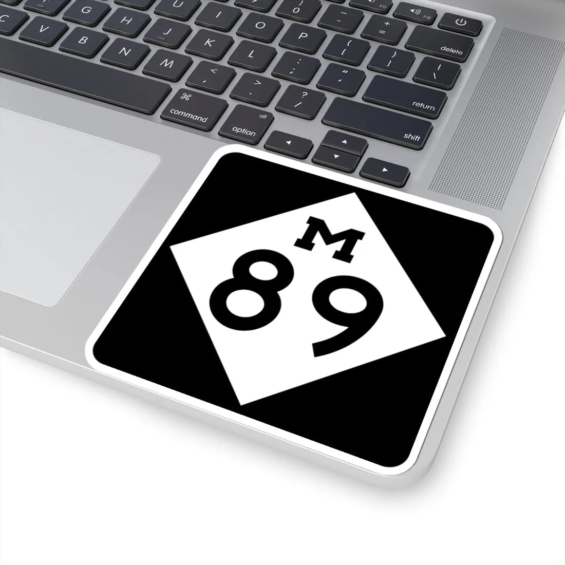 M-89 (Michigan) (Road Sign) STICKER Vinyl Kiss-Cut Decal - The Sticker Space