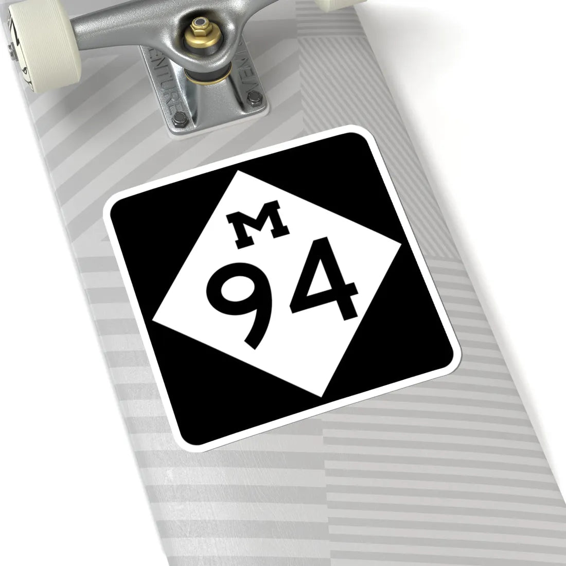 M-94 (Michigan) (Road Sign) STICKER Vinyl Kiss-Cut Decal - The Sticker Space