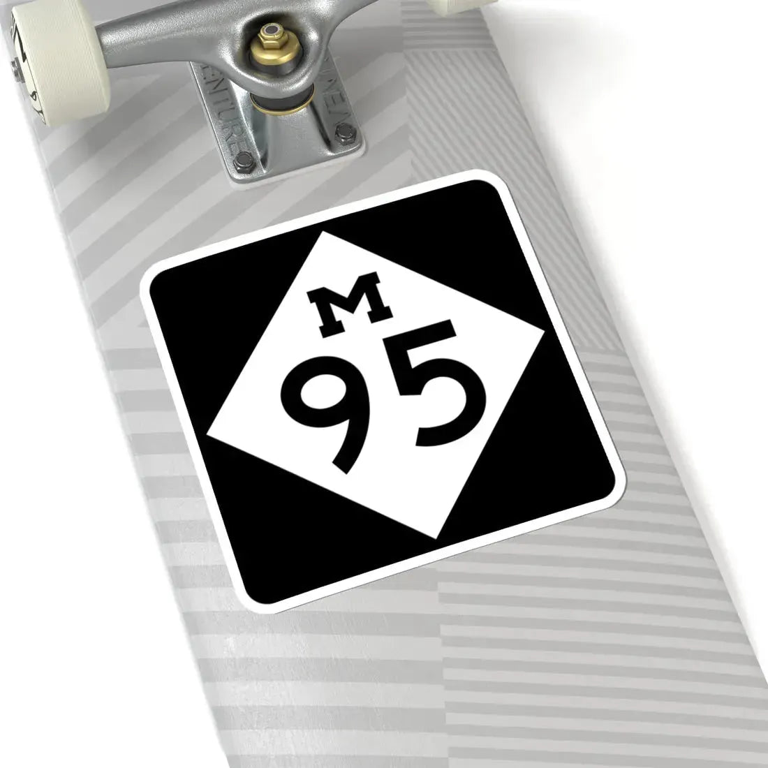 M-95 (Michigan) (Road Sign) STICKER Vinyl Kiss-Cut Decal - The Sticker Space