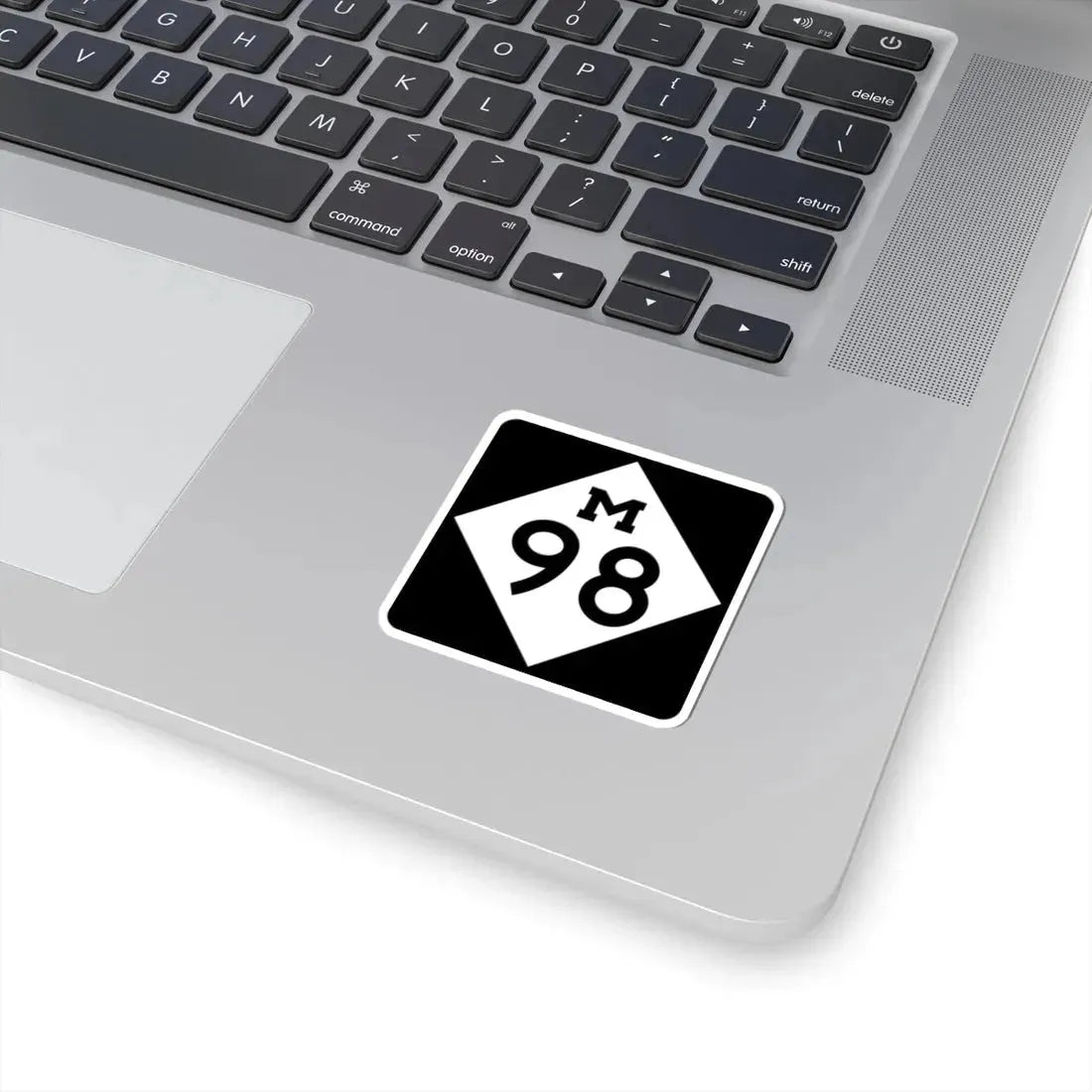 M-98 (Michigan) (Road Sign) STICKER Vinyl Kiss-Cut Decal - The Sticker Space