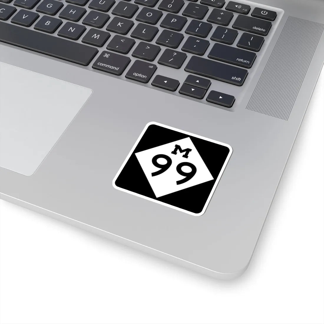M-99 (Michigan) (Road Sign) STICKER Vinyl Kiss-Cut Decal - The Sticker Space