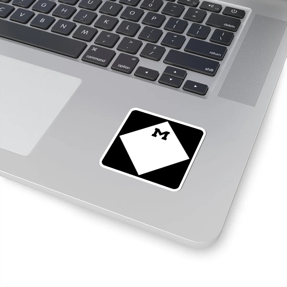 M-Blank (Michigan) (Road Sign) STICKER Vinyl Kiss-Cut Decal - The Sticker Space