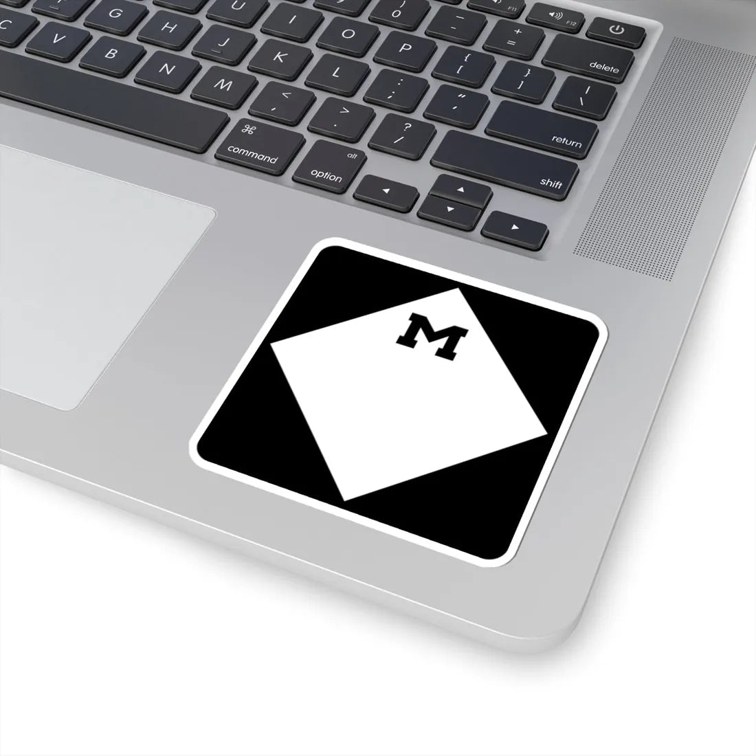 M-Blank (Michigan) (Road Sign) STICKER Vinyl Kiss-Cut Decal - The Sticker Space