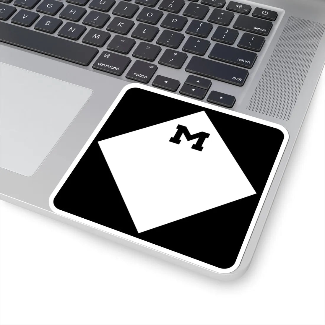 M-Blank (Michigan) (Road Sign) STICKER Vinyl Kiss-Cut Decal - The Sticker Space