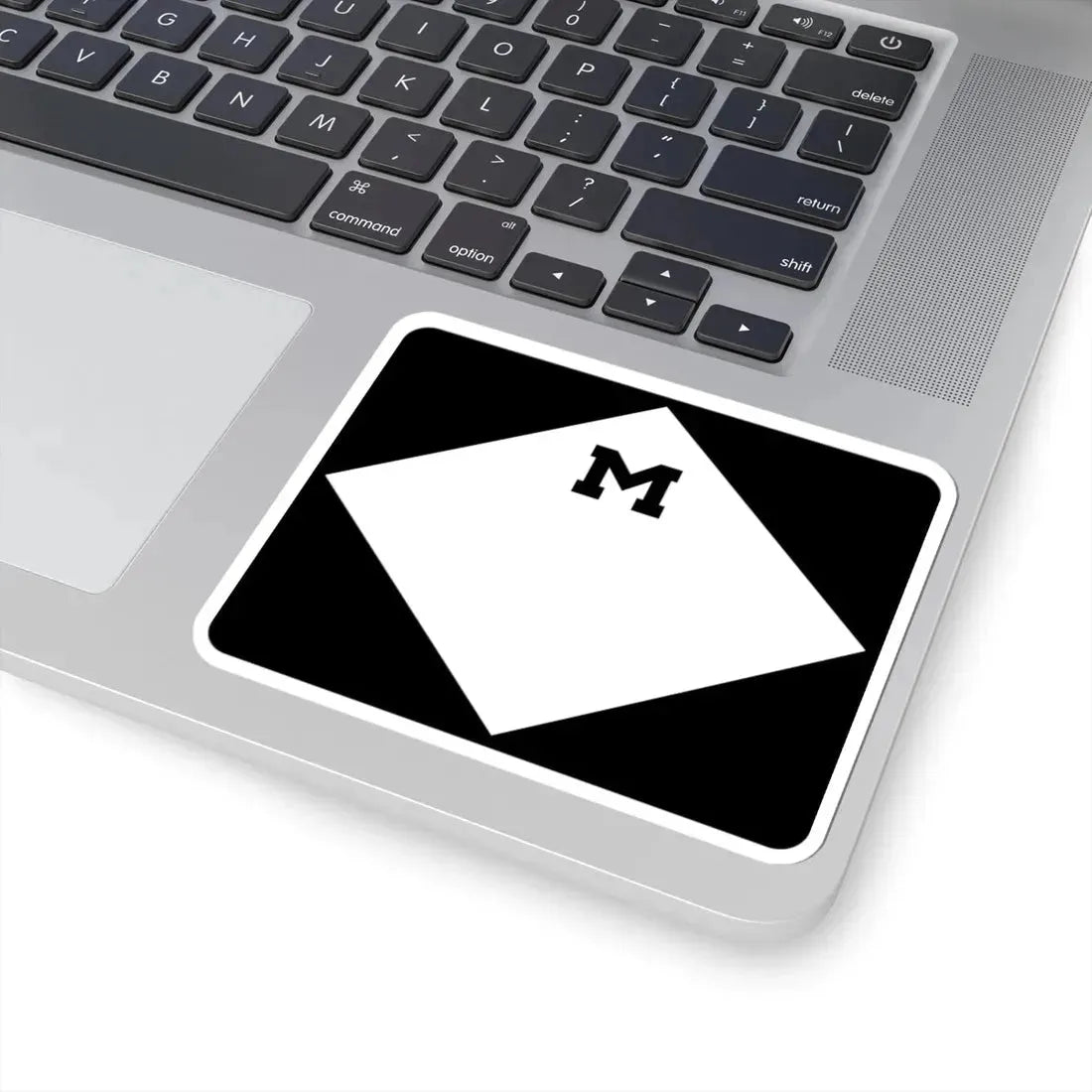 M-Blank3 (Michigan) (Road Sign) STICKER Vinyl Kiss-Cut Decal - The Sticker Space