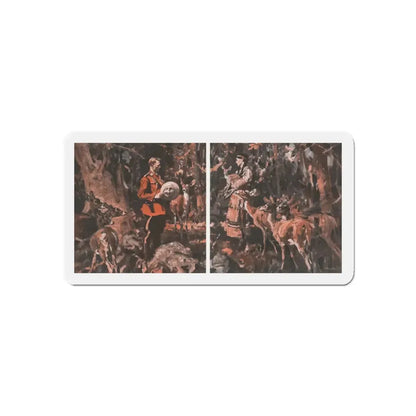 M'sieu Sweetheart (Pt. 2-1), McCall's, July 1930 (Magazine Illustration) Refrigerator Magnet - The Sticker Space