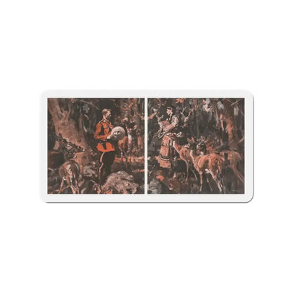 M'sieu Sweetheart (Pt. 2-1), McCall's, July 1930 (Magazine Illustration) Refrigerator Magnet - The Sticker Space