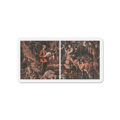 M'sieu Sweetheart (Pt. 2-1), McCall's, July 1930 (Magazine Illustration) Refrigerator Magnet - The Sticker Space