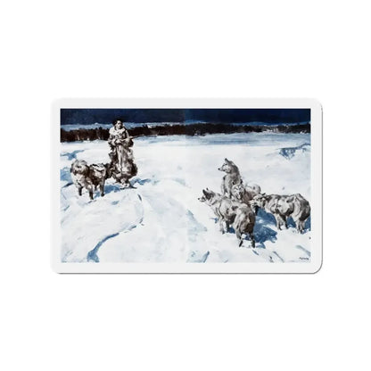 M'sieu Sweetheart (Pt. 4), McCall's, September 1930 (Magazine Illustration) Refrigerator Magnet - The Sticker Space