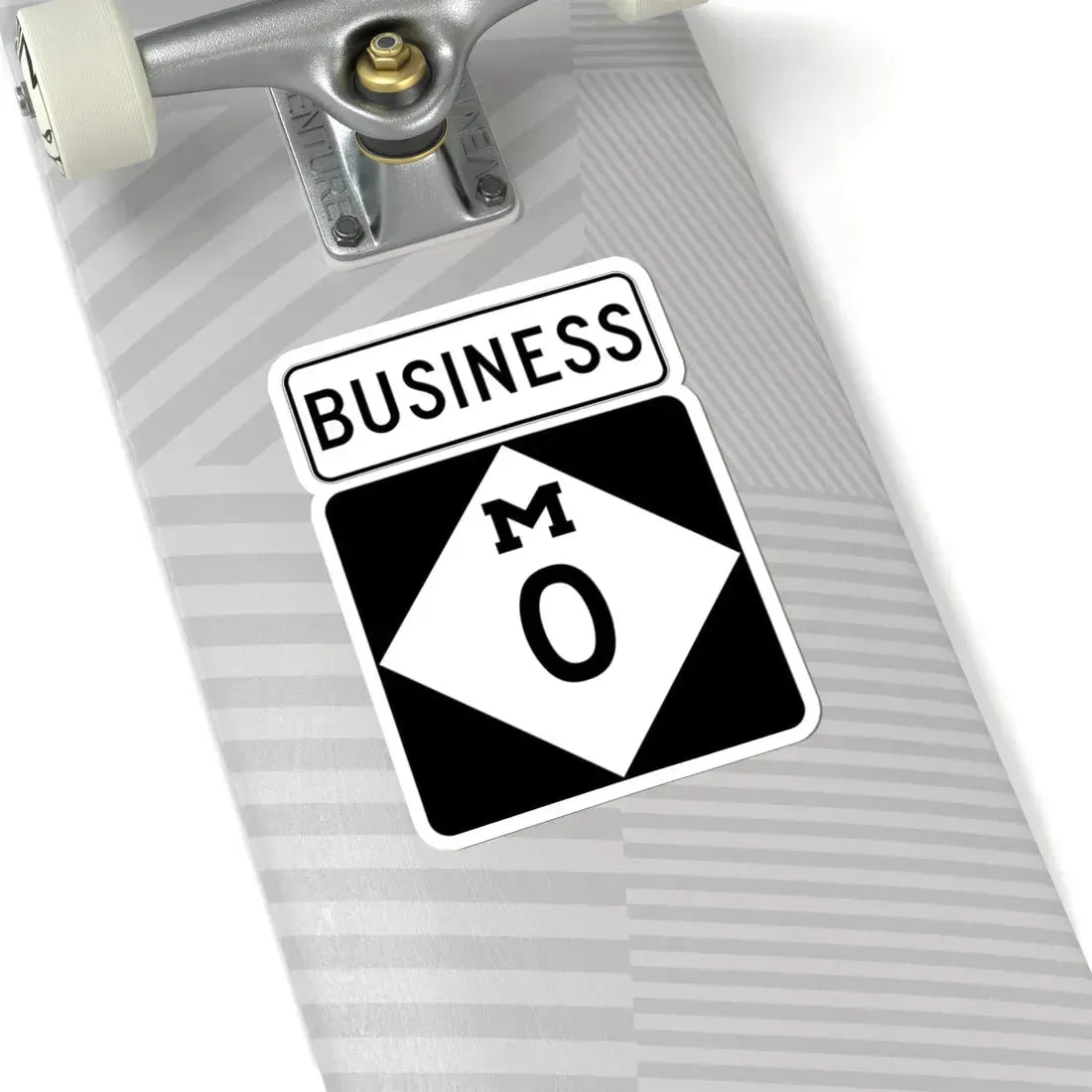 M-TempBus (Michigan) (Road Sign) STICKER Vinyl Kiss-Cut Decal - The Sticker Space