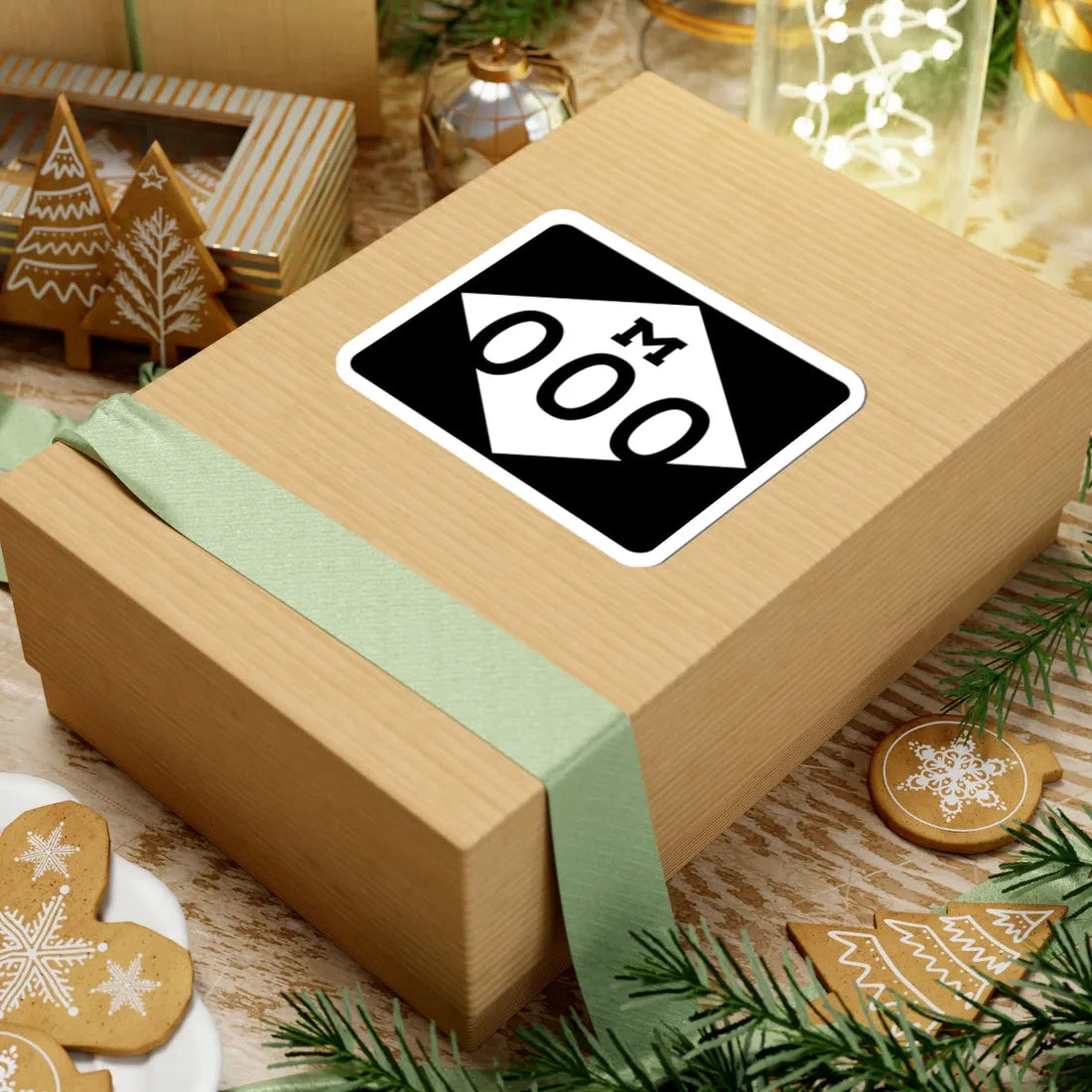 M-Template3 (Michigan) (Road Sign) STICKER Vinyl Kiss-Cut Decal - The Sticker Space