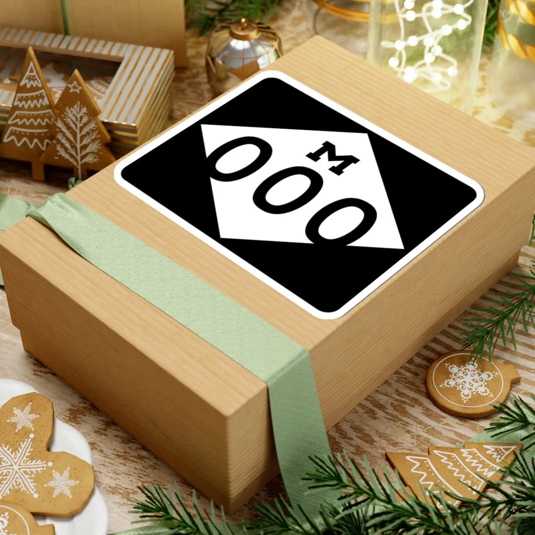 M-Template3 (Michigan) (Road Sign) STICKER Vinyl Kiss-Cut Decal - The Sticker Space